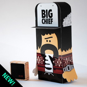 Think Big Chief x Furni III paper toy. Including the new Alba Me alarm clock. 